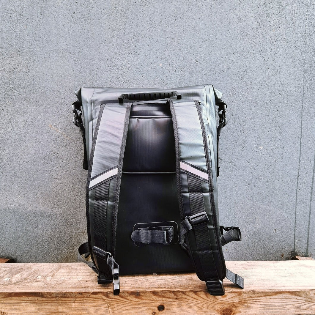 Roll over clearance backpack